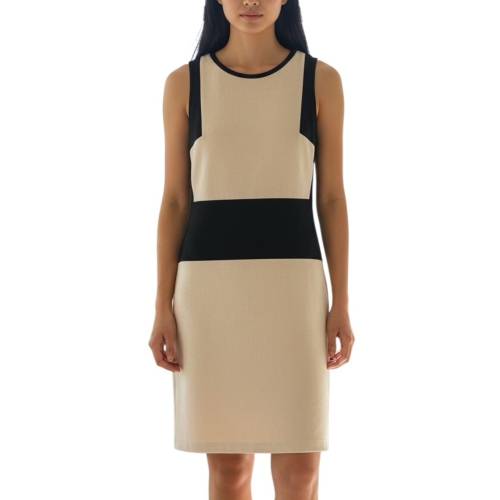 Sanctuary Colorblock Faux Suede Scoop Neck Sleeveless Mini Dress Women’s Size S